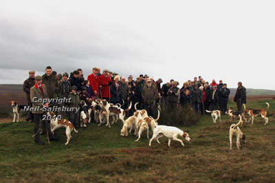 Teme Valley Foxhounds photographs by Betty Fold Gallery